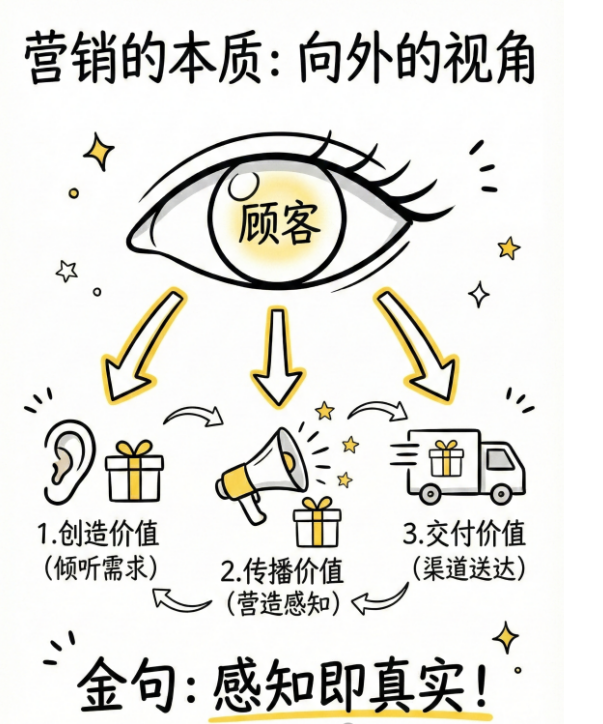 营销的本质：向外的视角